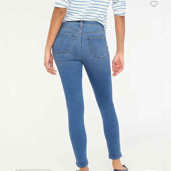 J.Crew 9" mid-rise skinny jean in signature stretch Size 33 - Picture 3 of 6